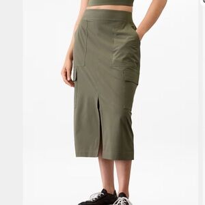 Athleta | Brooklyn Heights High Rise Cargo Skirt | 14